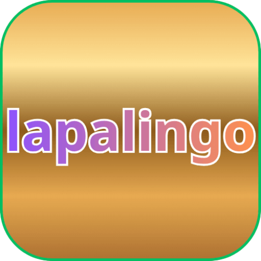 Imagem promocional da LAPALINGO mostrando a plataforma e suas vantagens